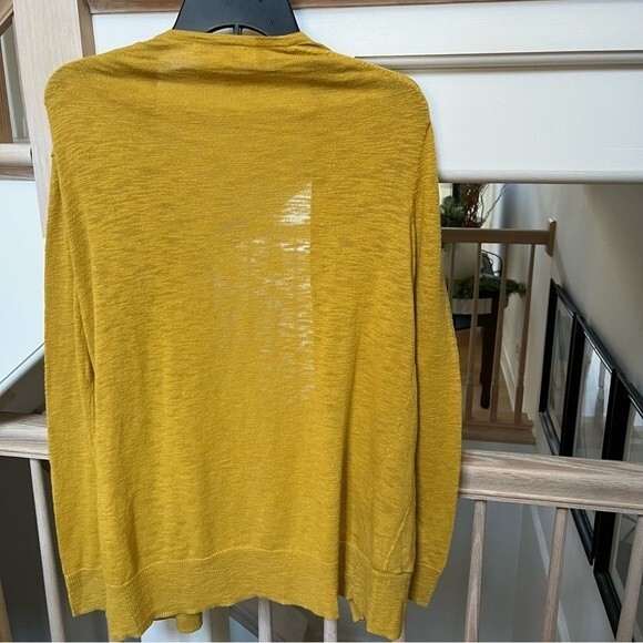 Madewell Lightweight Open Front Slub Cardigan Sweater S - Picture 7 of 9